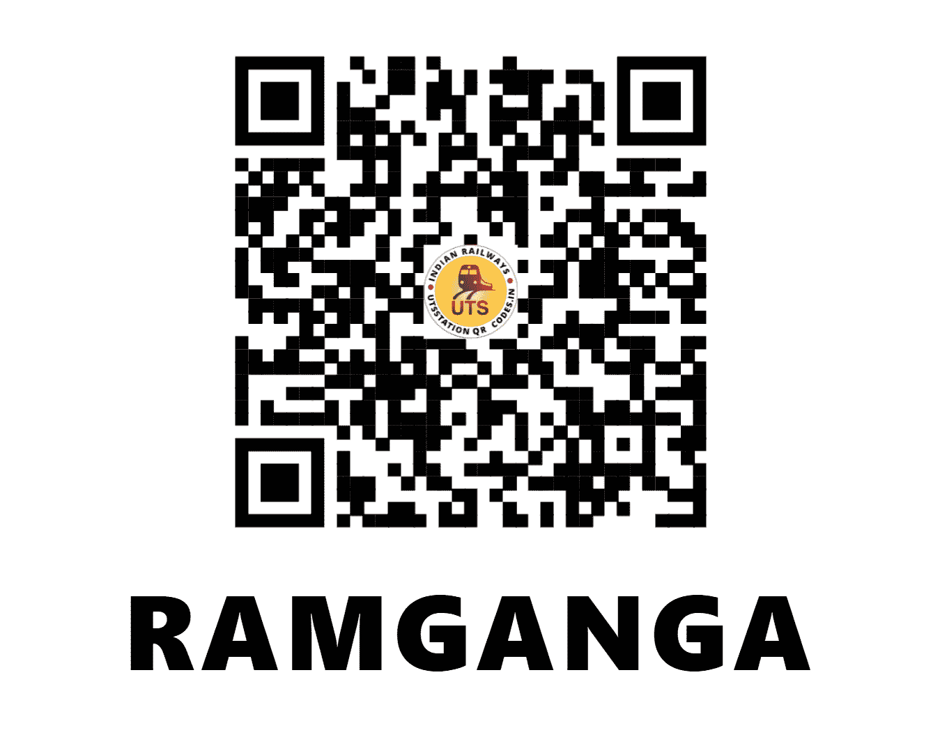 UTS QR Code for RAMGANGA - RGB (NR - UTTAR PRADESH)